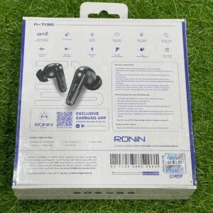 Ronin R-7135 Lucid True Wireless Earbuds Transparent Case | Price in Pakistan - image 2