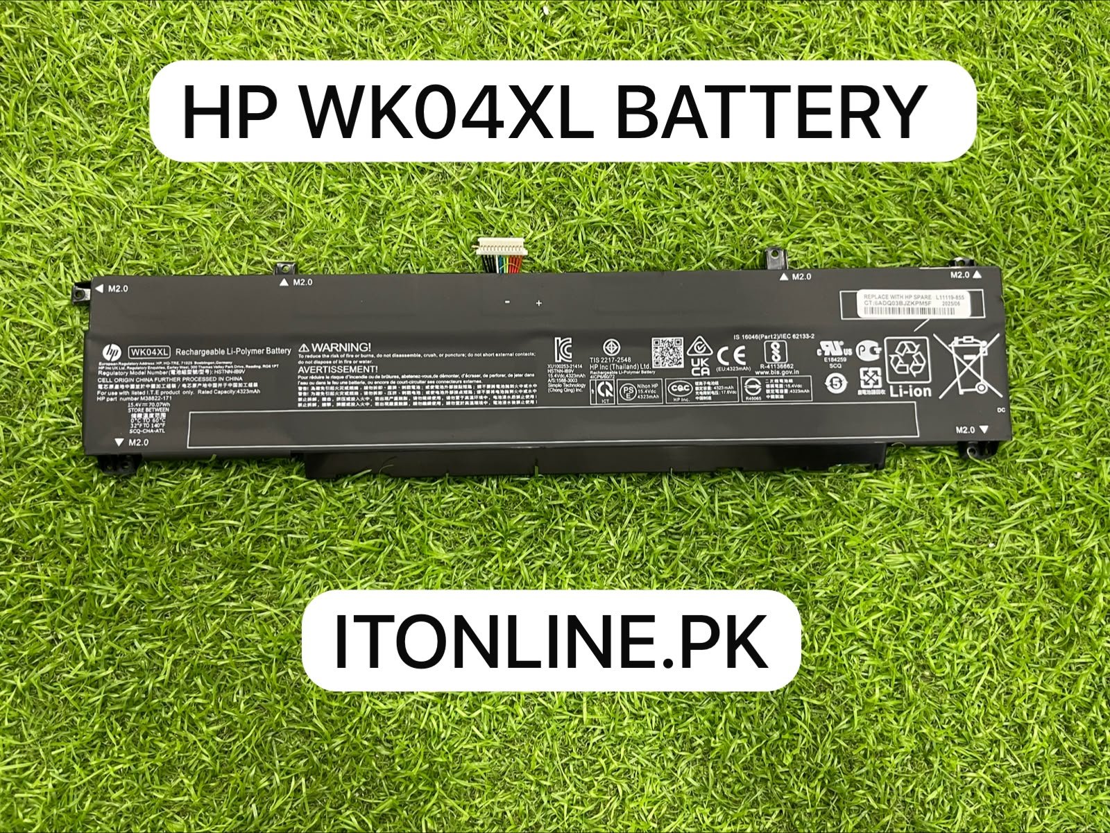hp wk04xl original laptop battery specs label hstnn ib9w itonline pk