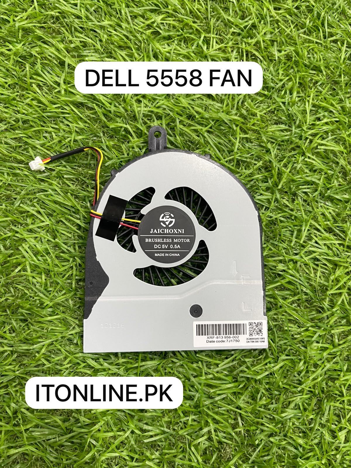 dell 5558 cooling fan brushless motor label view itonline pk