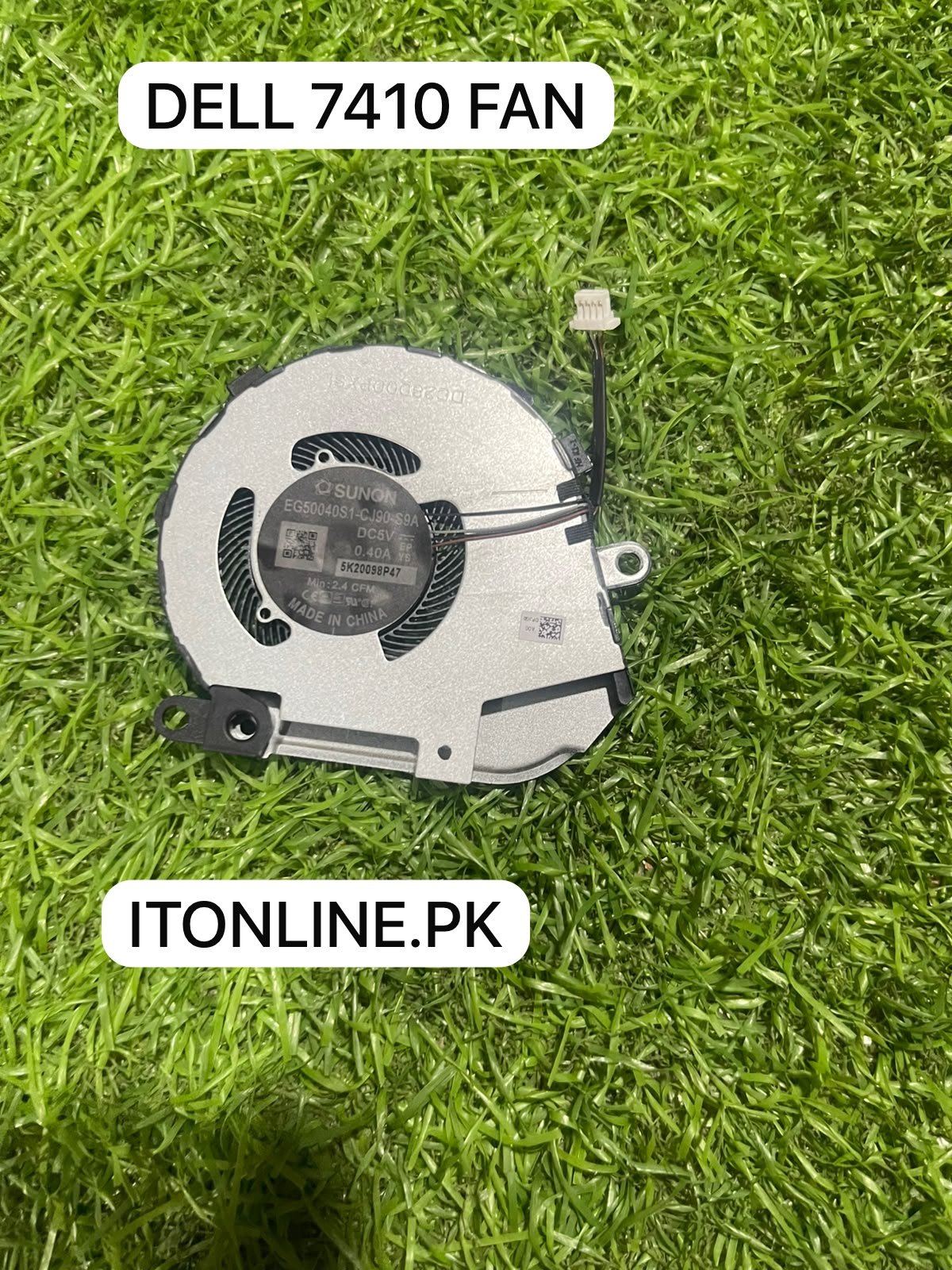 dell latitude 7410 cooling fan sunon motor label view itonline pk