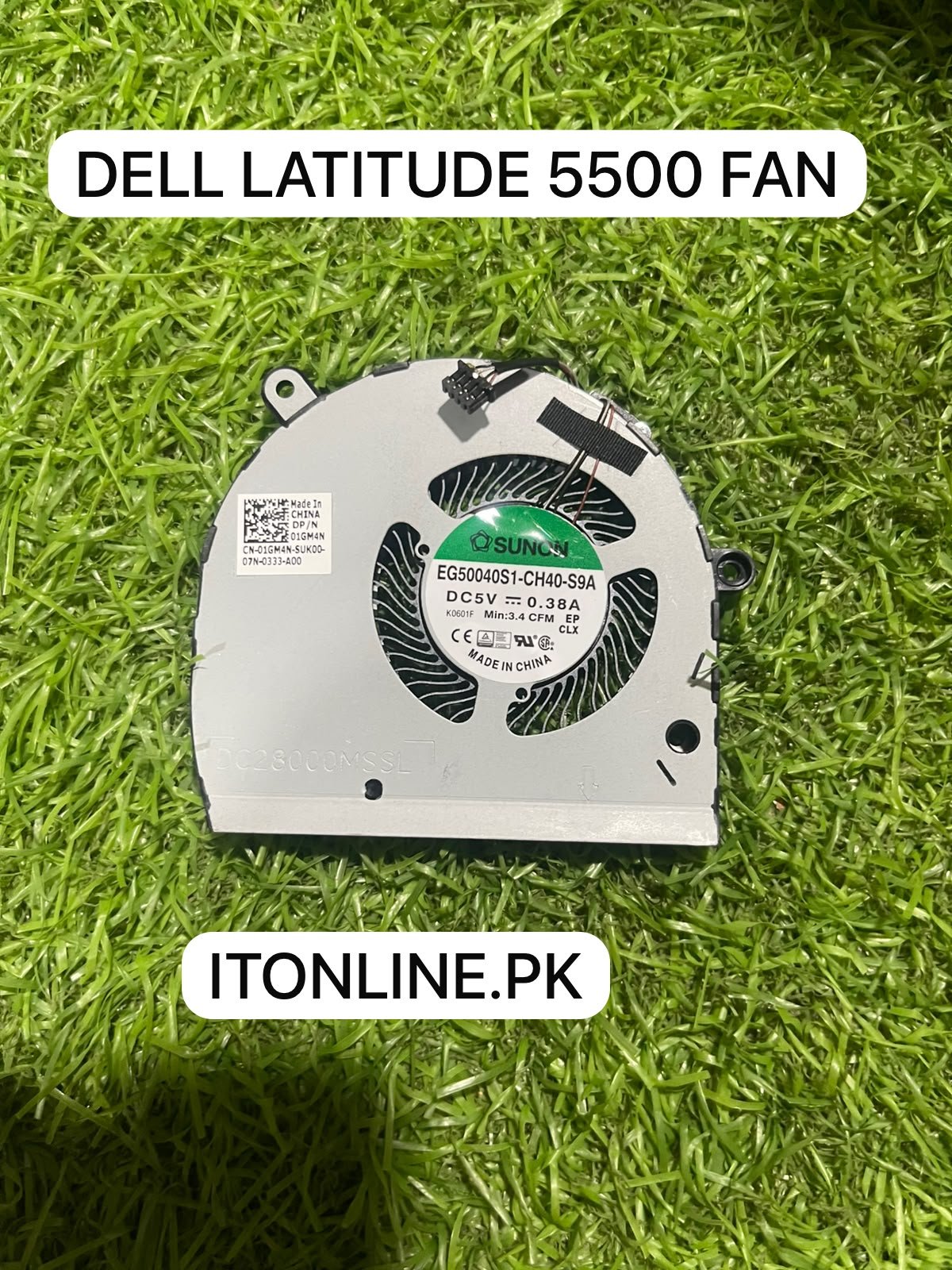 dell latitude 5500 cooling fan sunon motor label view itonline pk