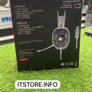 Original Leibiao L001 Virtual 7.1 Surround RGB Gaming Headset | Price in Pakistan - image 2