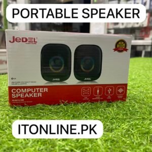 jedel s 598 portable computer speaker box front view itonline pk